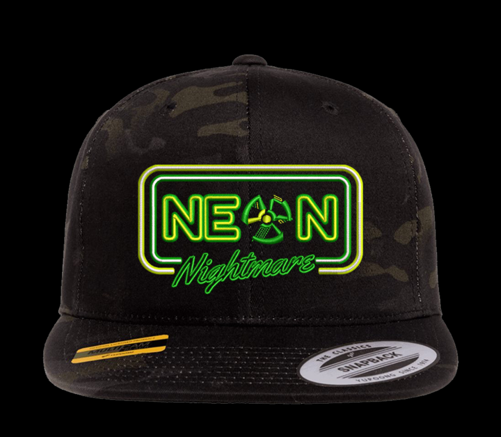 NEON NIGHTMARE MULTICAM BLACK/BLACK SNAPBACK